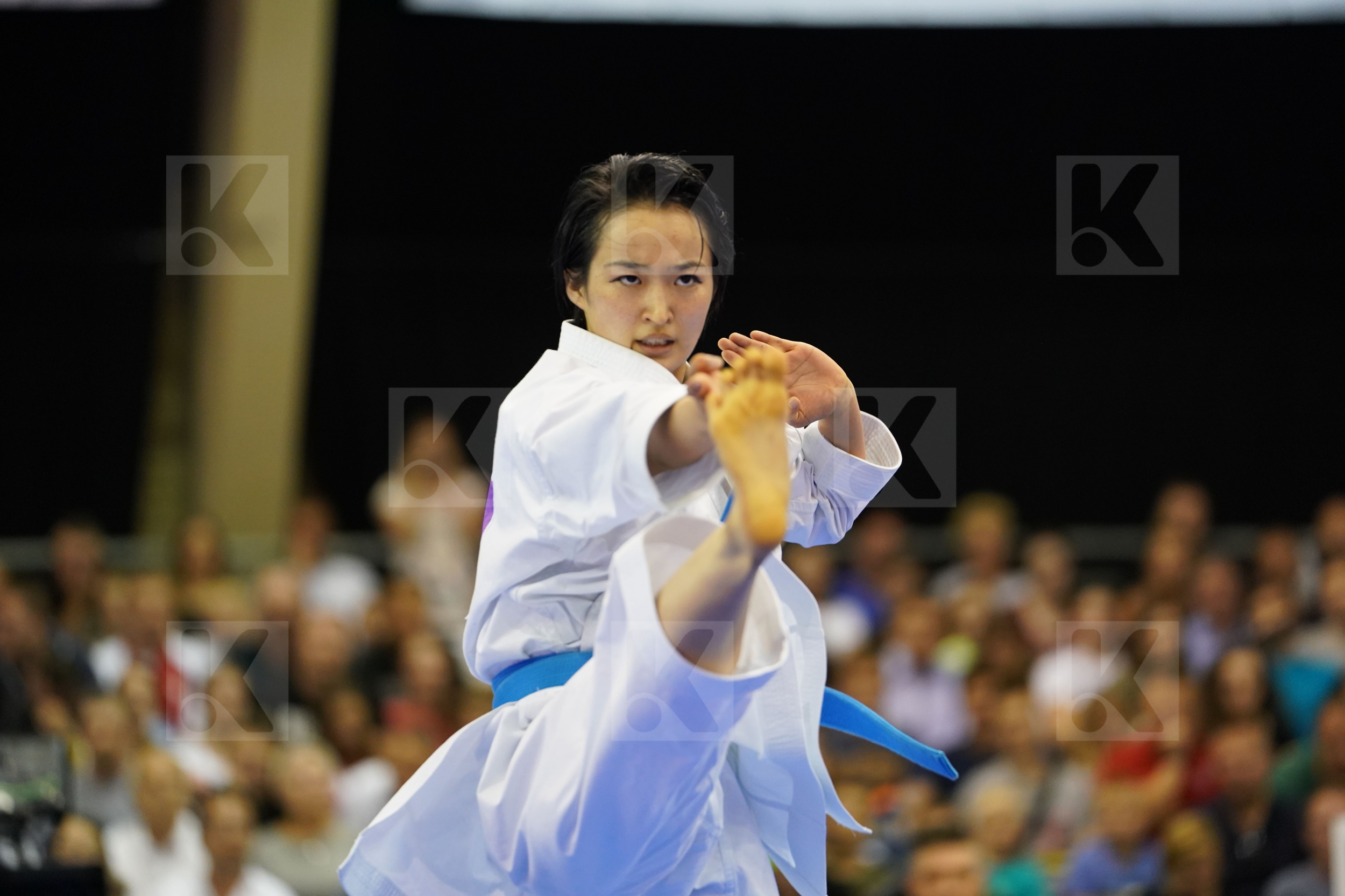 Female Kata Gold match Japan Shimizu Kiyou